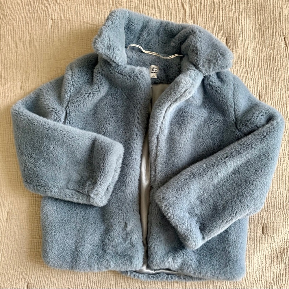 Somedays Lovin Take It On Faux Fur Jacket